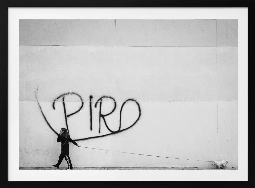 The Lady with the Dog - Poster / Art Print