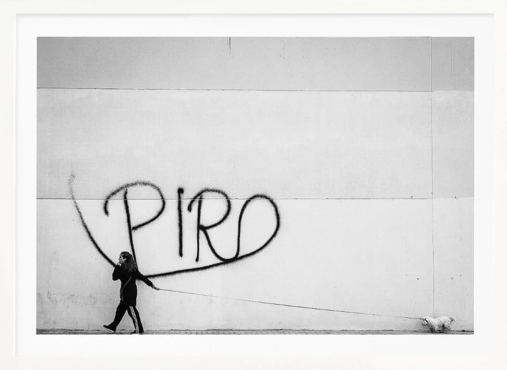 The Lady with the Dog - Poster / Art Print