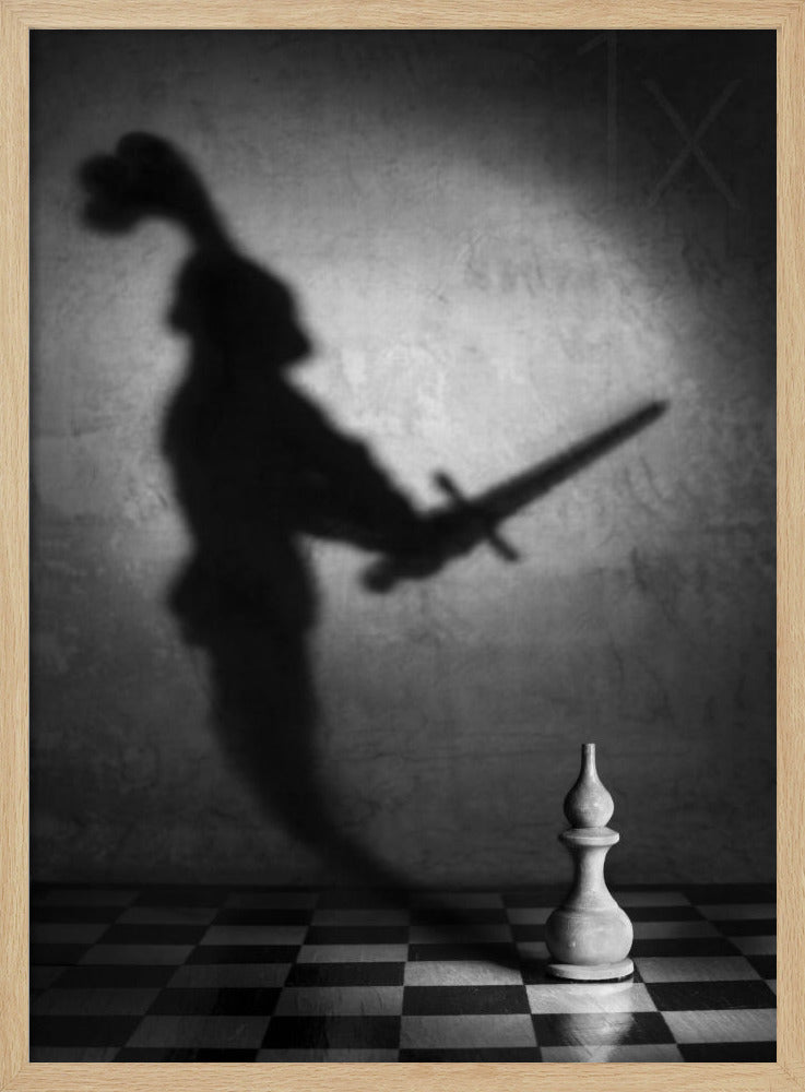 The heart of a knight - Poster / Art Print