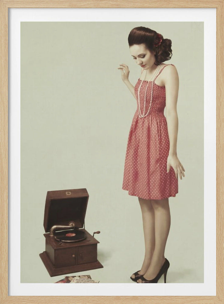 Pin Up Girl III - Poster / Art Print