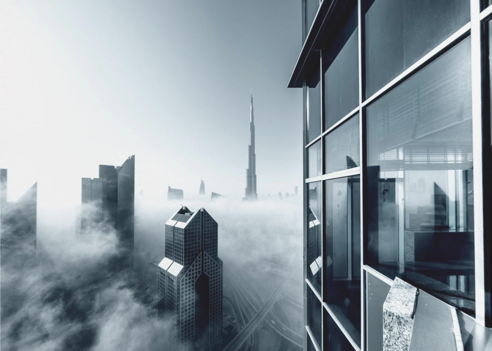 Foggy City - Poster / Art Print