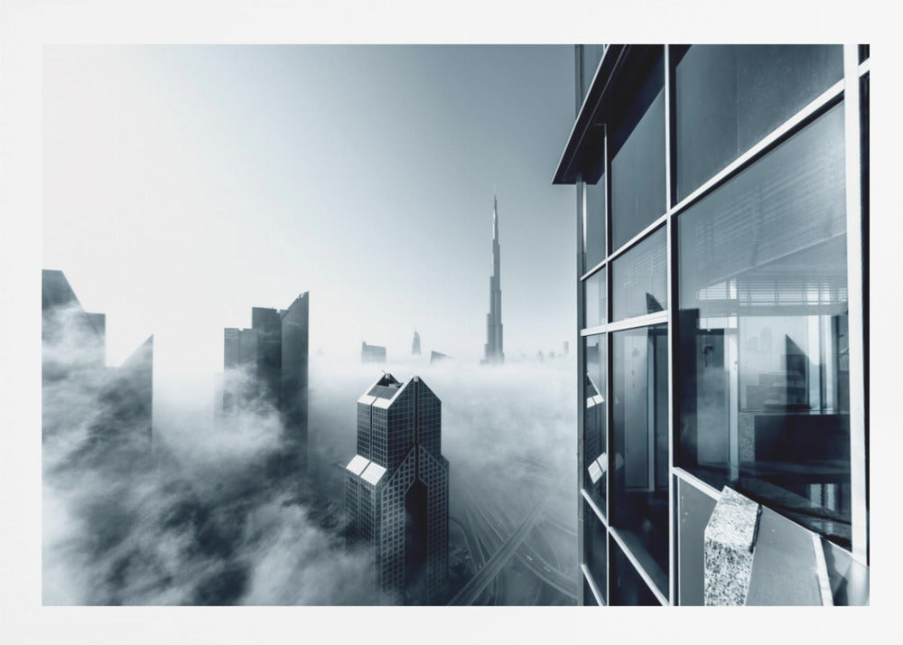 Foggy City - Poster / Art Print