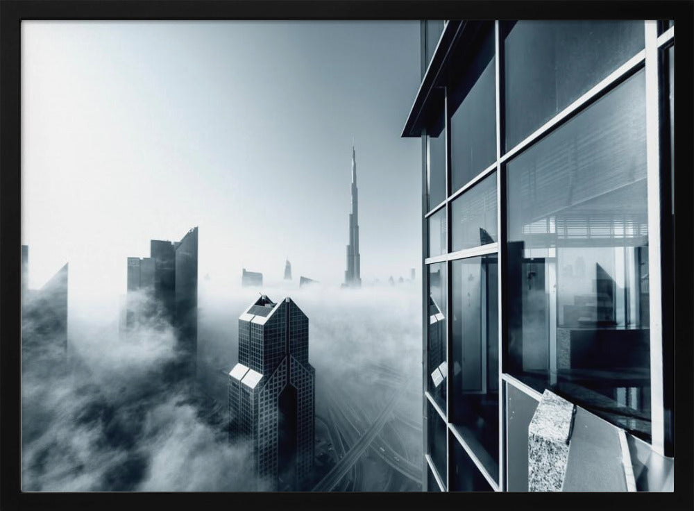 Foggy City - Poster / Art Print