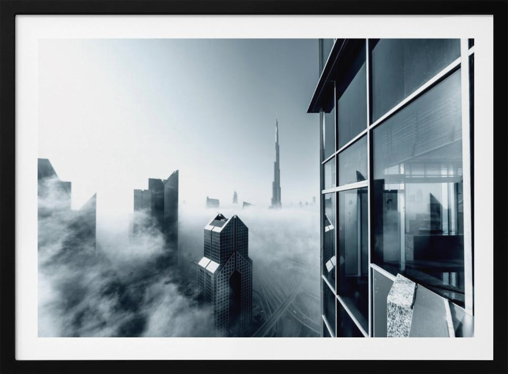 Foggy City - Poster / Art Print