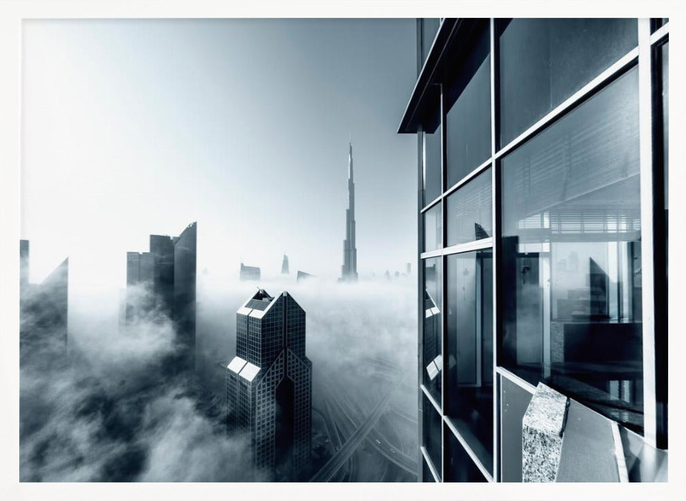 Foggy City - Poster / Art Print