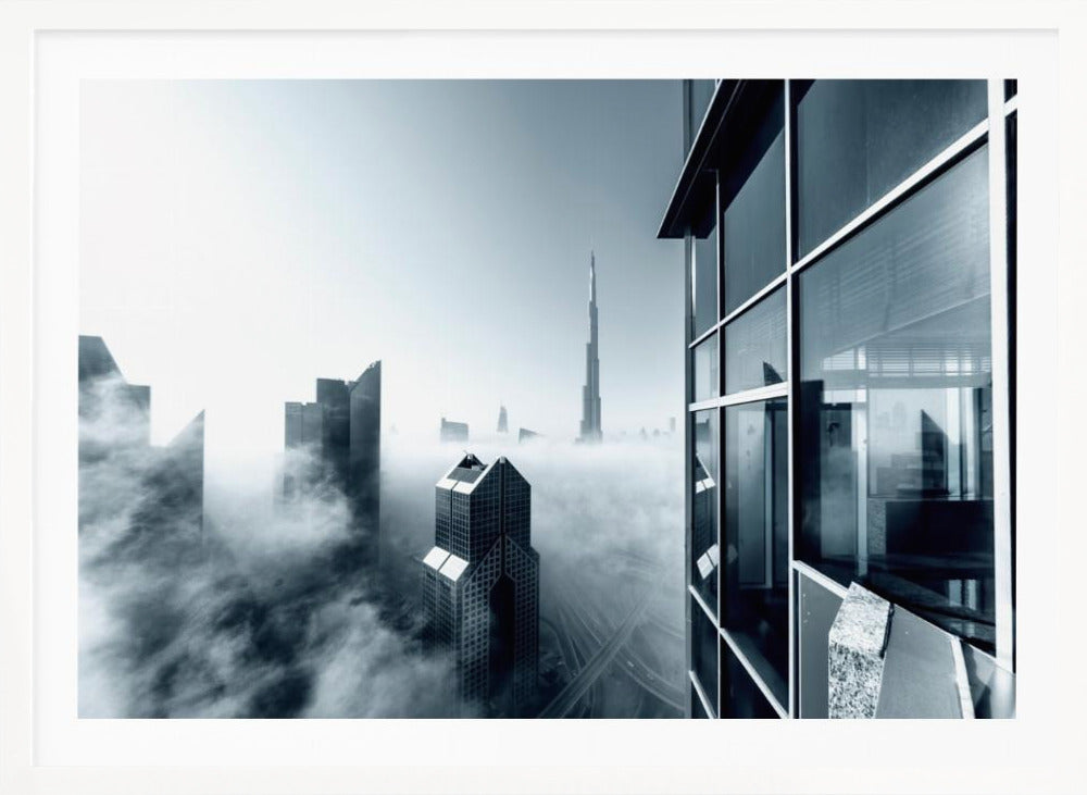 Foggy City - Poster / Art Print