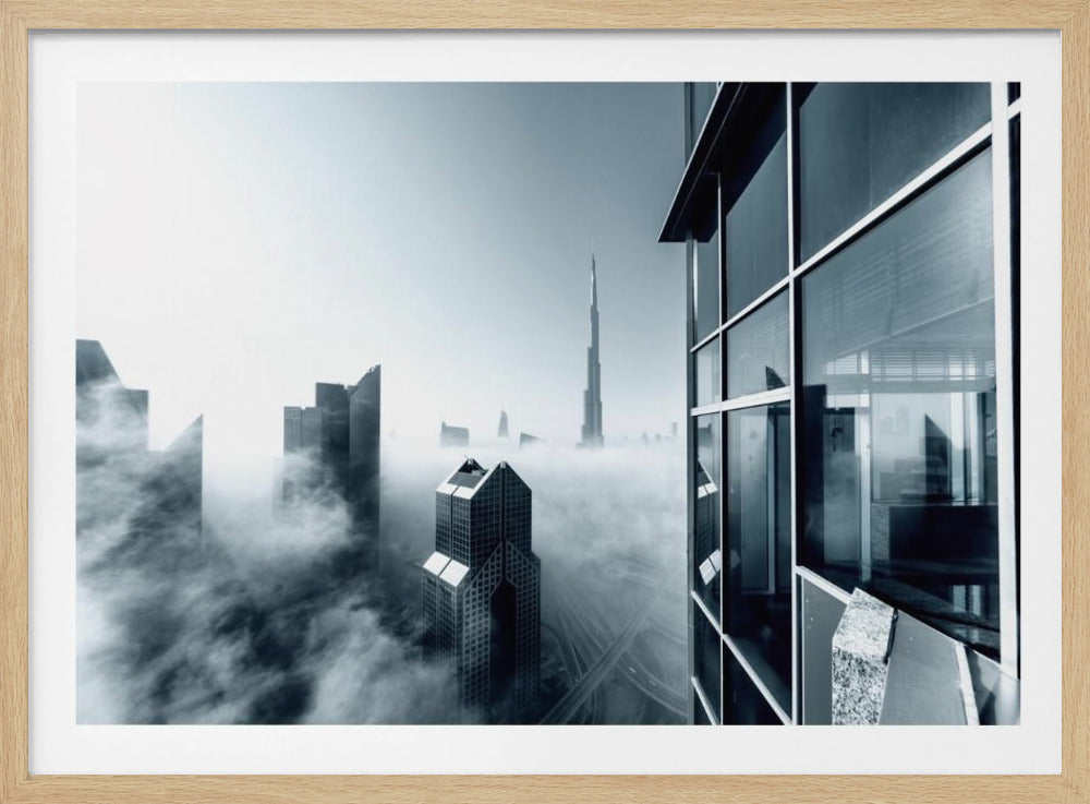 Foggy City - Poster / Art Print