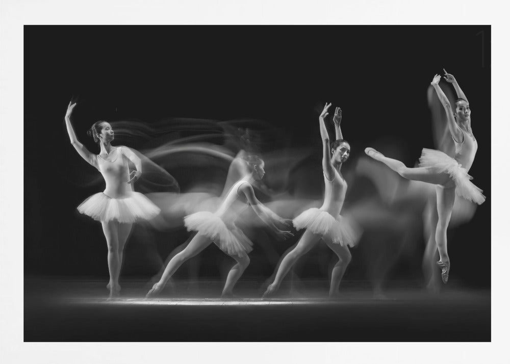 Ballerina Art Wave - Poster / Art Print