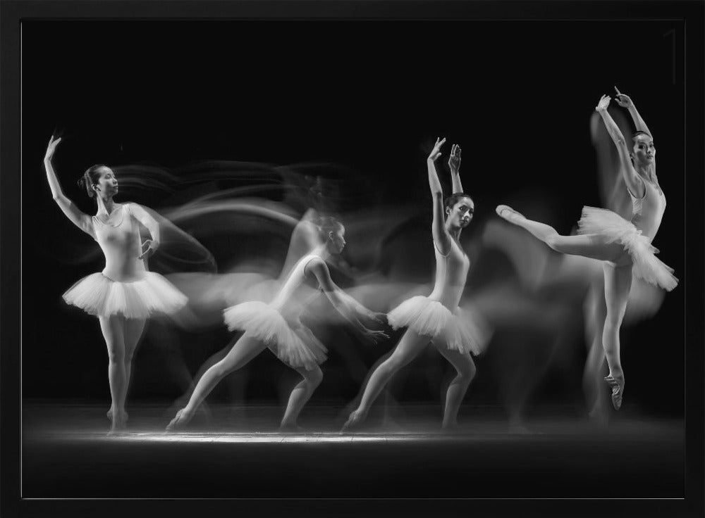 Ballerina Art Wave - Poster / Art Print