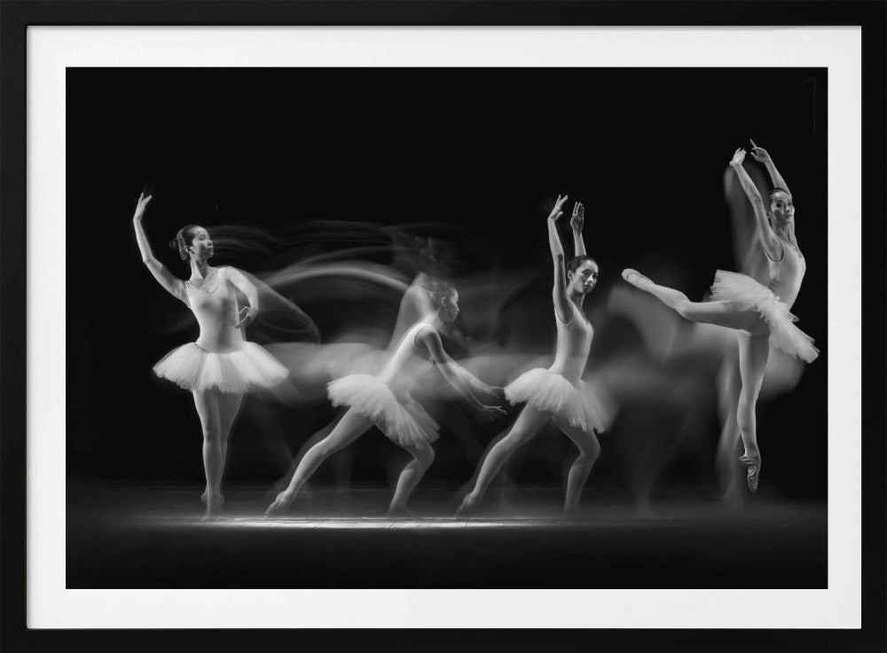 Ballerina Art Wave - Poster / Art Print