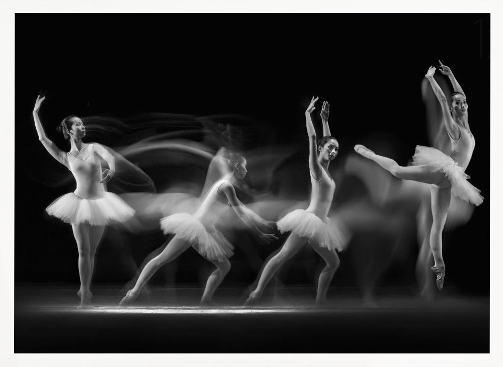Ballerina Art Wave - Poster / Art Print