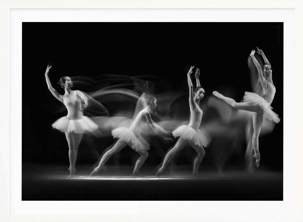 Ballerina Art Wave - Poster / Art Print