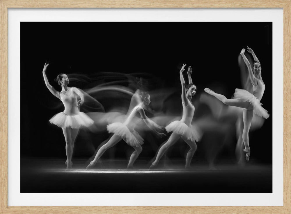 Ballerina Art Wave - Poster / Art Print