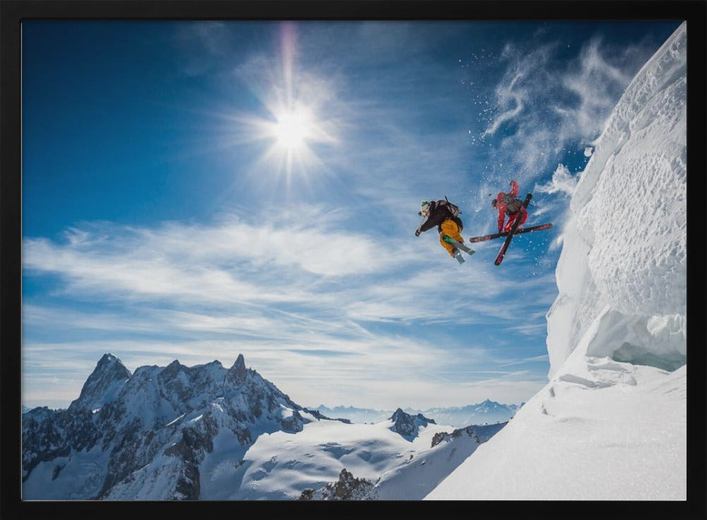 Jumping Legends - Poster / Art Print