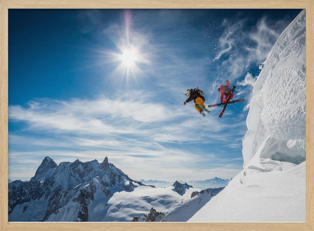 Jumping Legends - Poster / Art Print