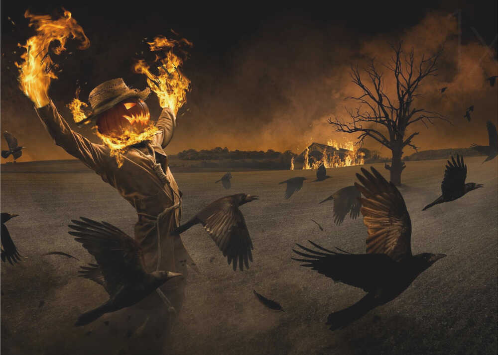 Jack-o'-Scarecrow - Poster / Art Print