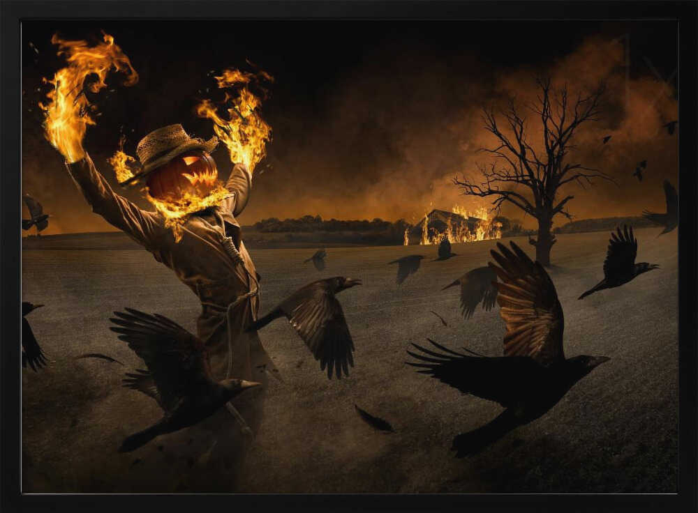 Jack-o'-Scarecrow - Poster / Art Print