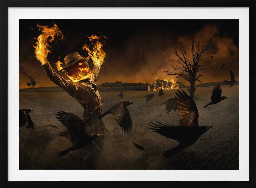 Jack-o'-Scarecrow - Poster / Art Print