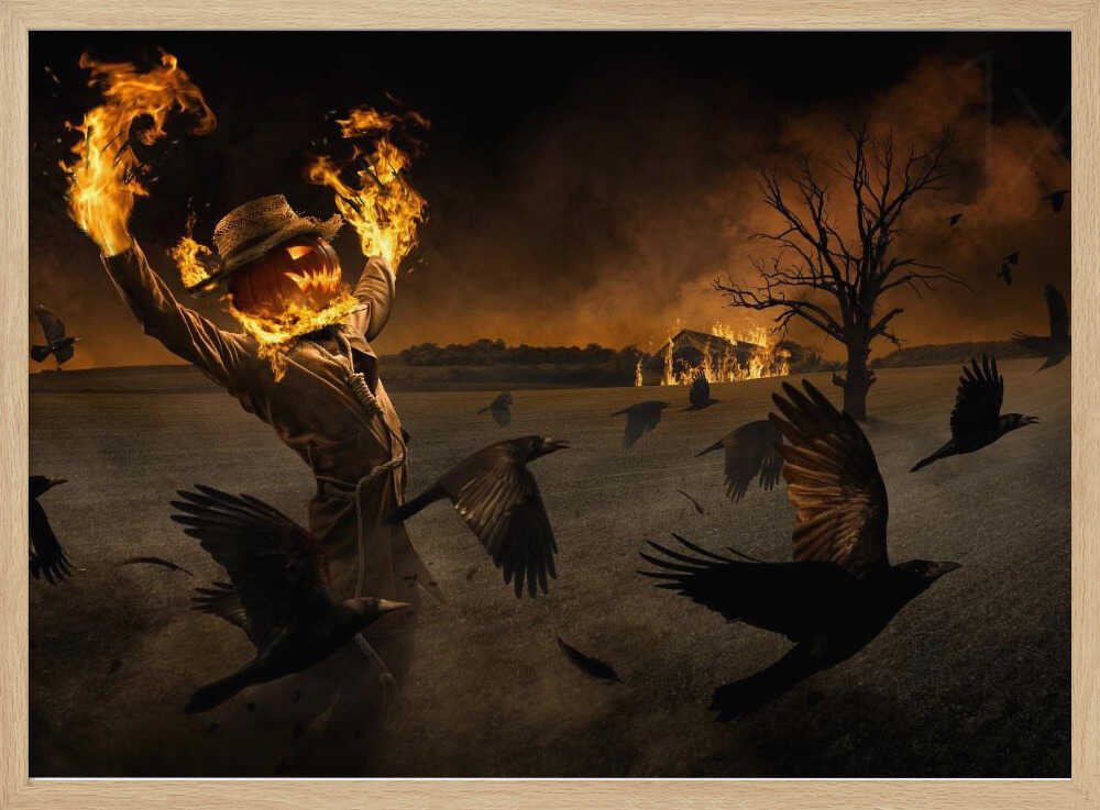 Jack-o'-Scarecrow - Poster / Art Print