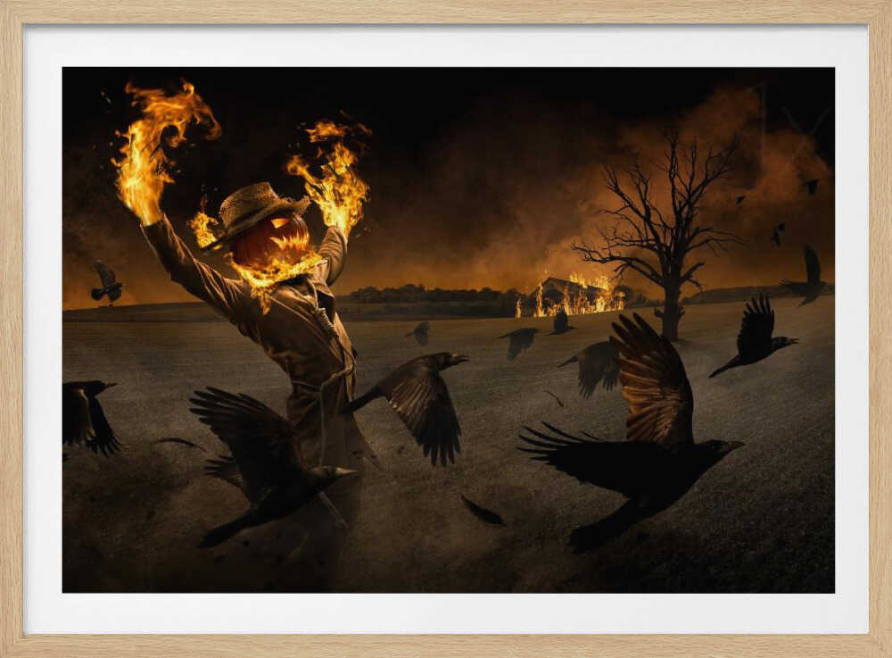 Jack-o'-Scarecrow - Poster / Art Print
