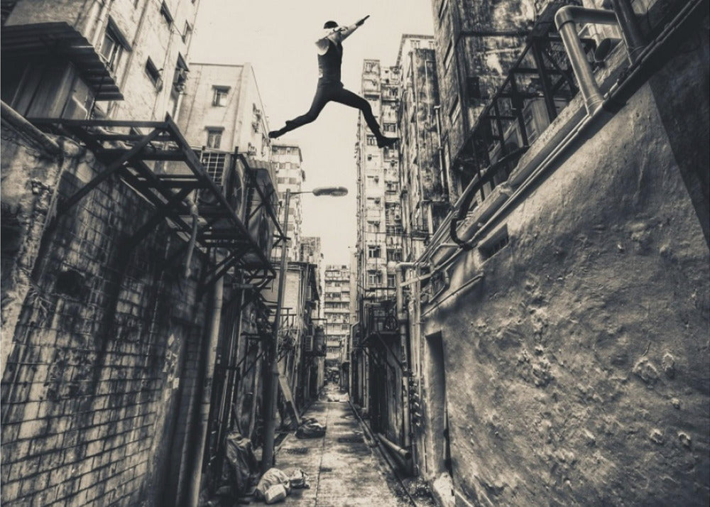 Behind street - Poster / Art Print