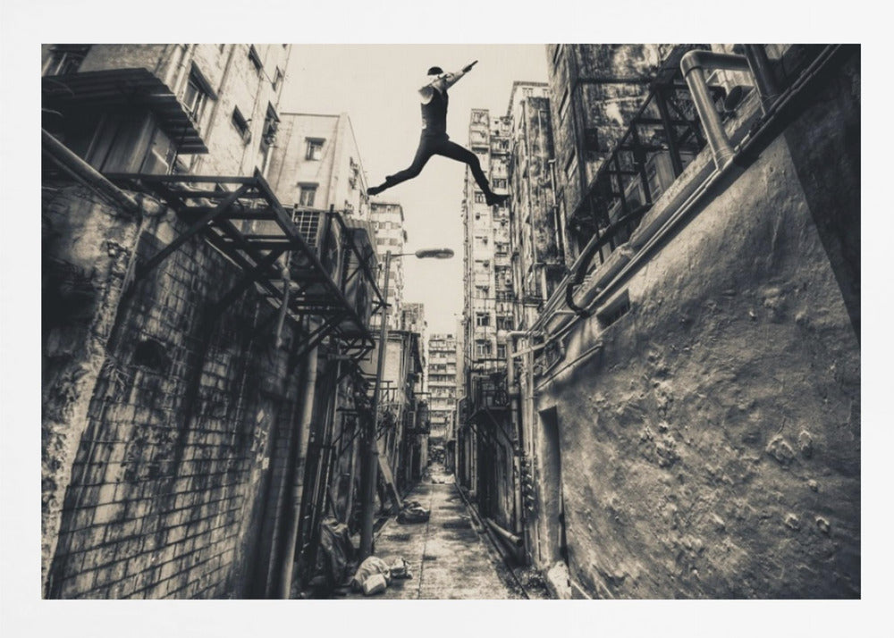 Behind street - Poster / Art Print