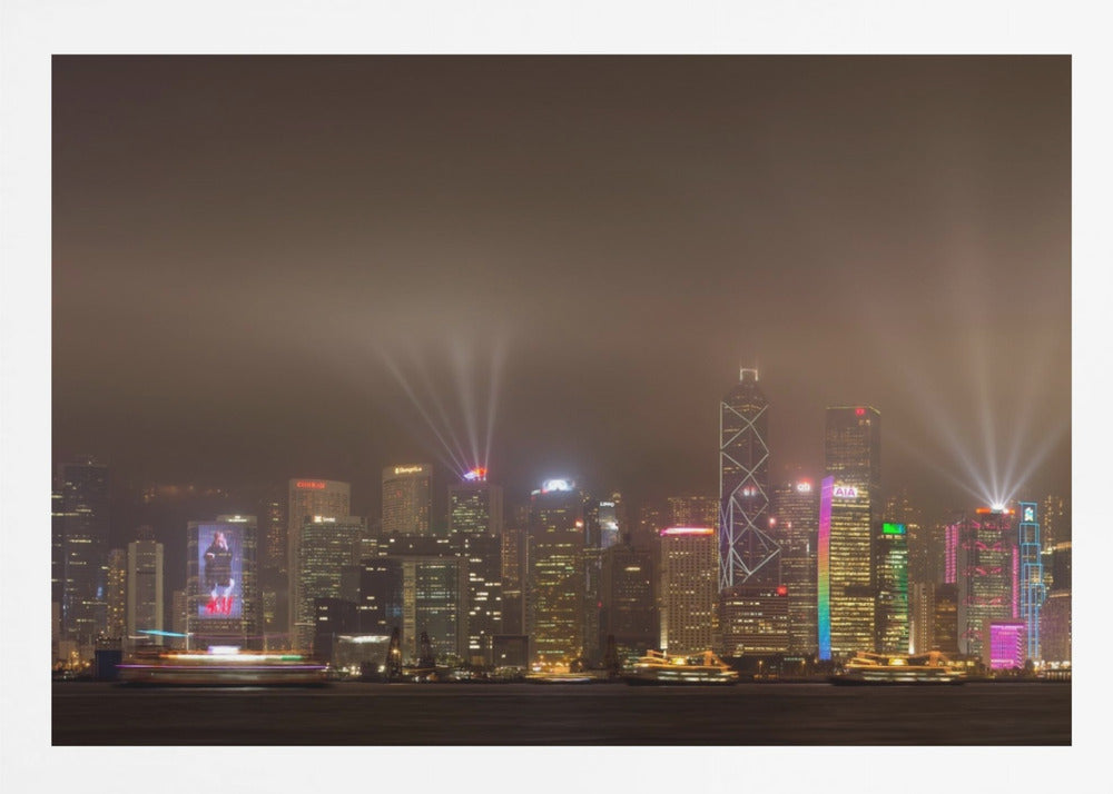 Hong Kong Island - Poster / Art Print