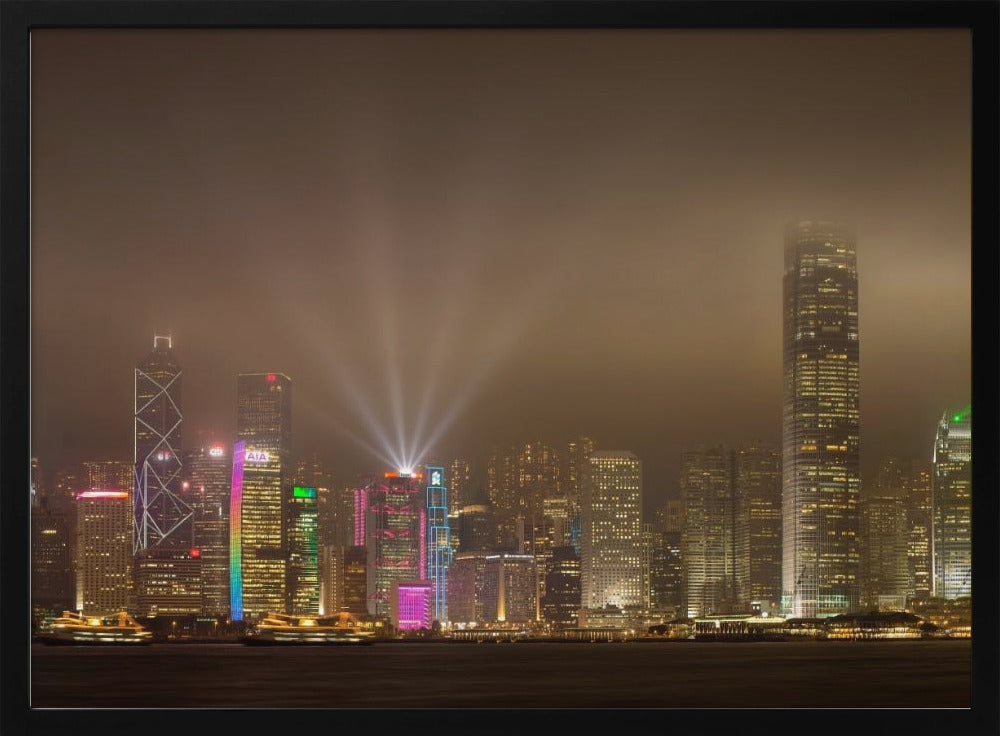 Hong Kong Island - Poster / Art Print