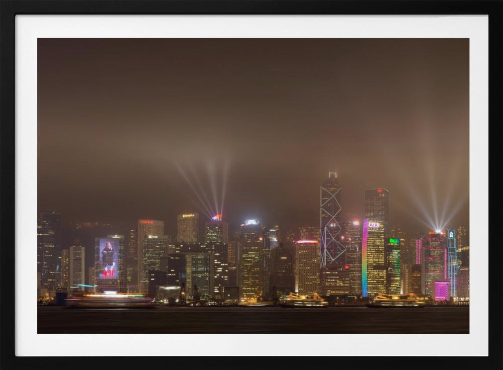 Hong Kong Island - Poster / Art Print