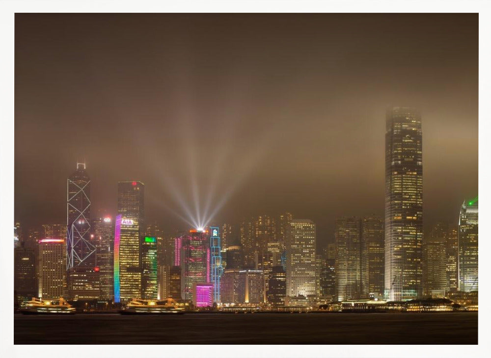 Hong Kong Island - Poster / Art Print