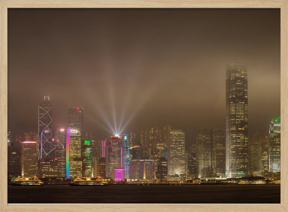 Hong Kong Island - Poster / Art Print