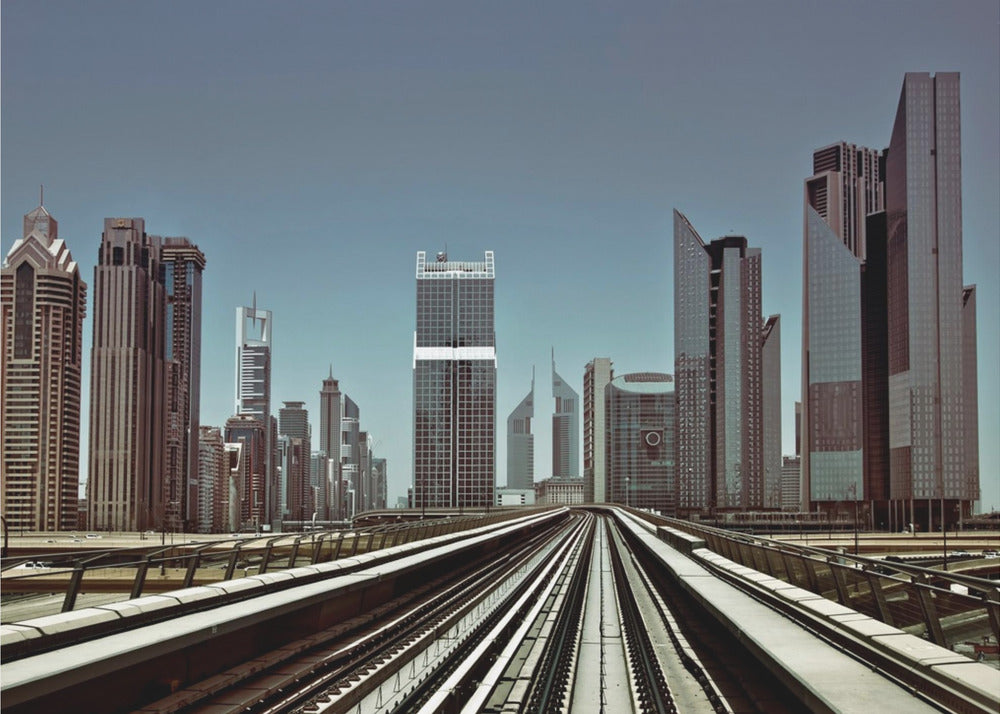 Dubai Metro - Poster / Art Print