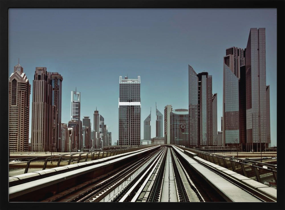 Dubai Metro - Poster / Art Print