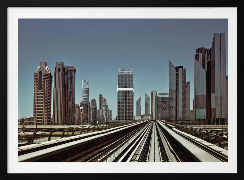 Dubai Metro - Poster / Art Print
