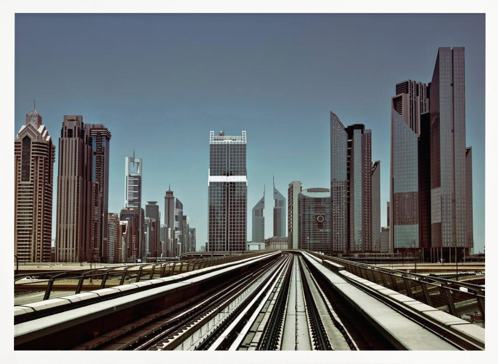 Dubai Metro - Poster / Art Print