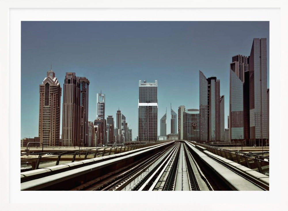 Dubai Metro - Poster / Art Print
