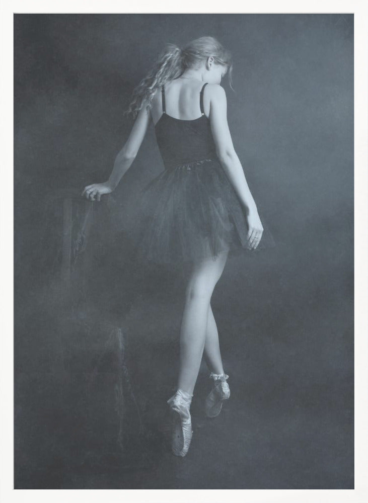 on tip toes - Poster / Art Print