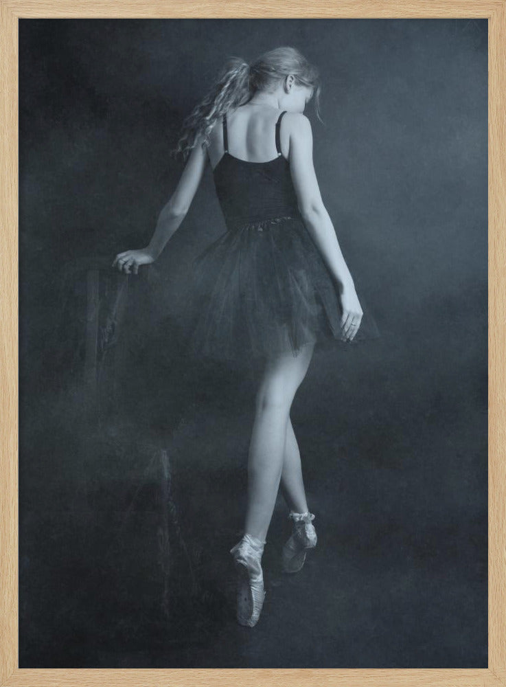 on tip toes - Poster / Art Print