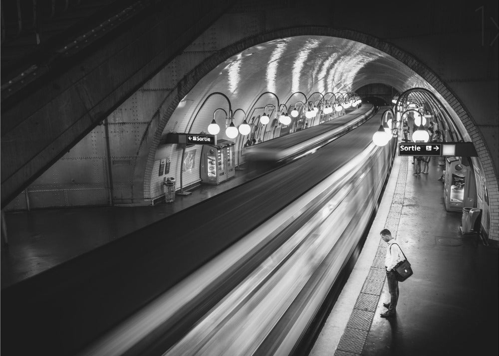 Paris Metro - Poster / Art Print