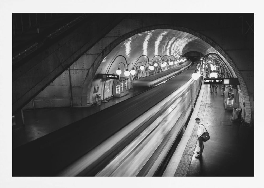 Paris Metro - Poster / Art Print