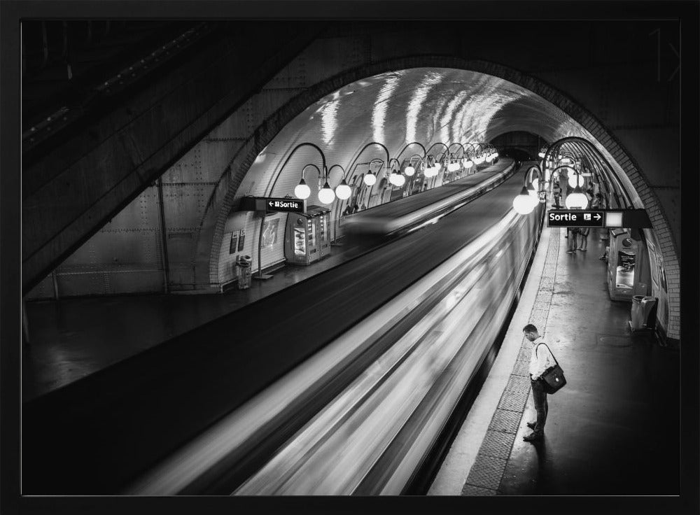Paris Metro - Poster / Art Print