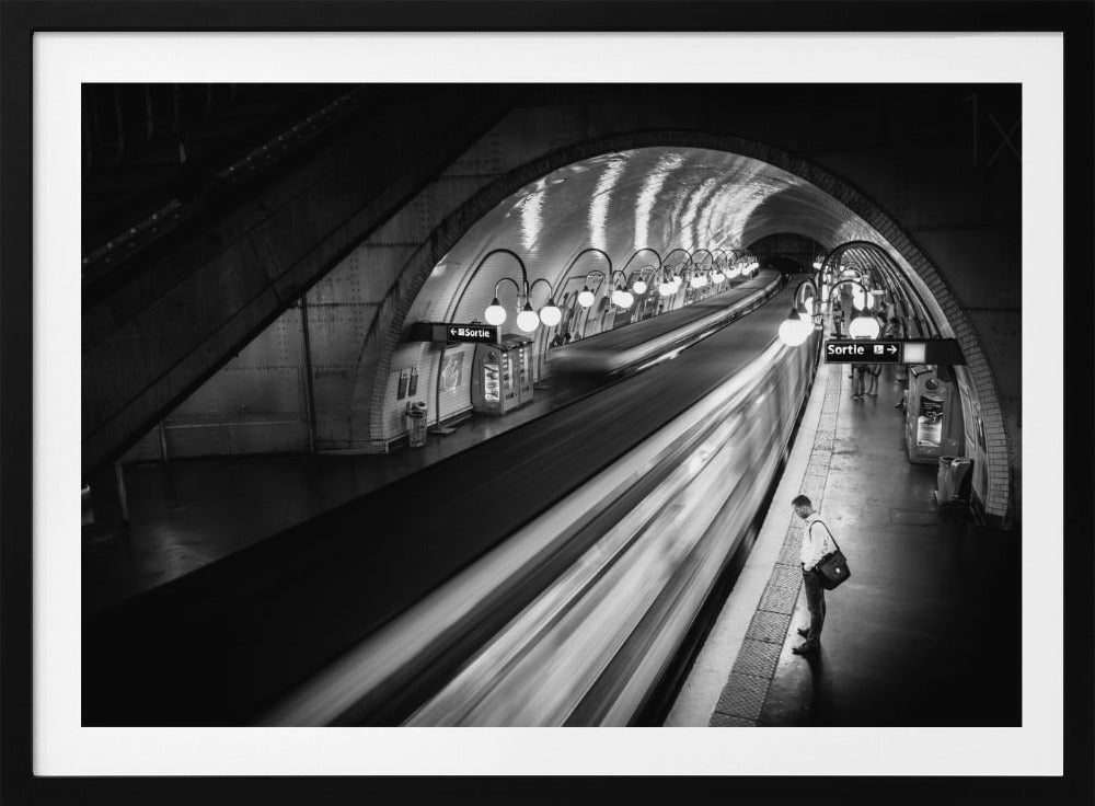 Paris Metro - Poster / Art Print