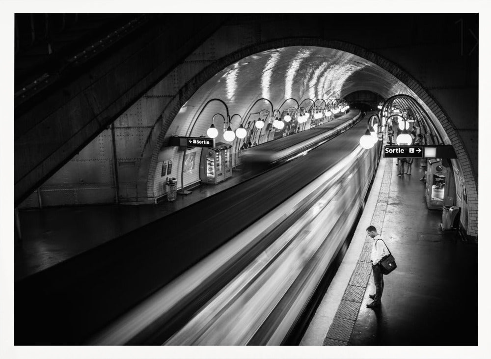 Paris Metro - Poster / Art Print