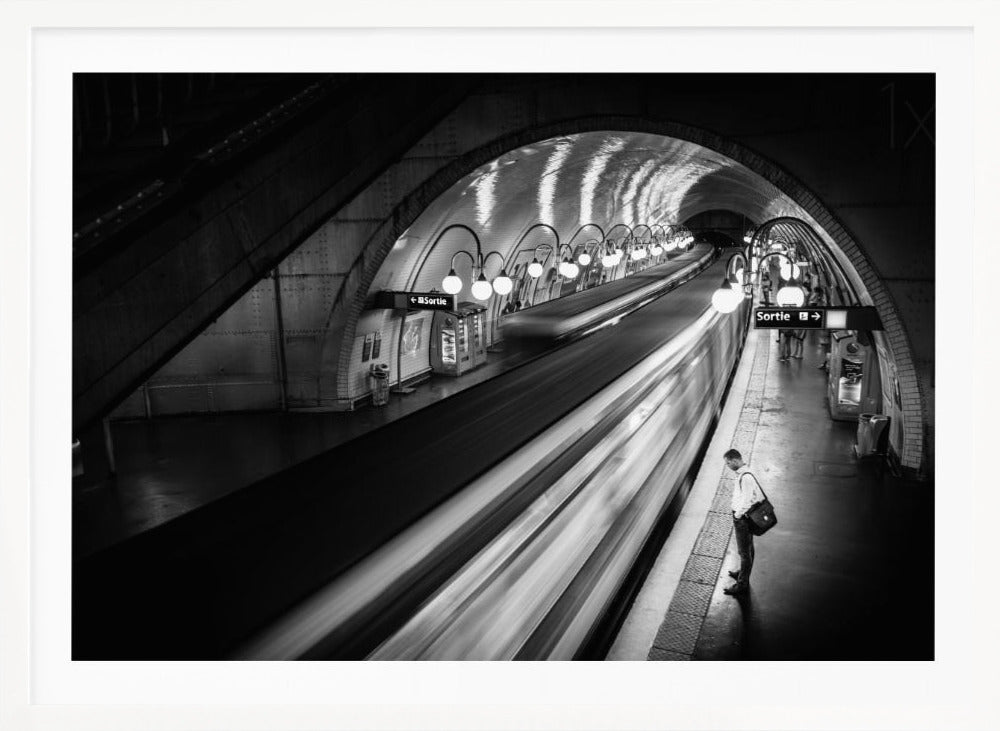 Paris Metro - Poster / Art Print