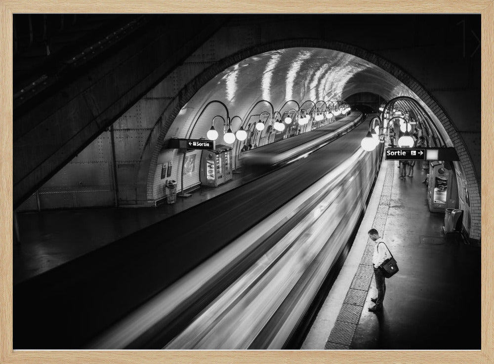 Paris Metro - Poster / Art Print