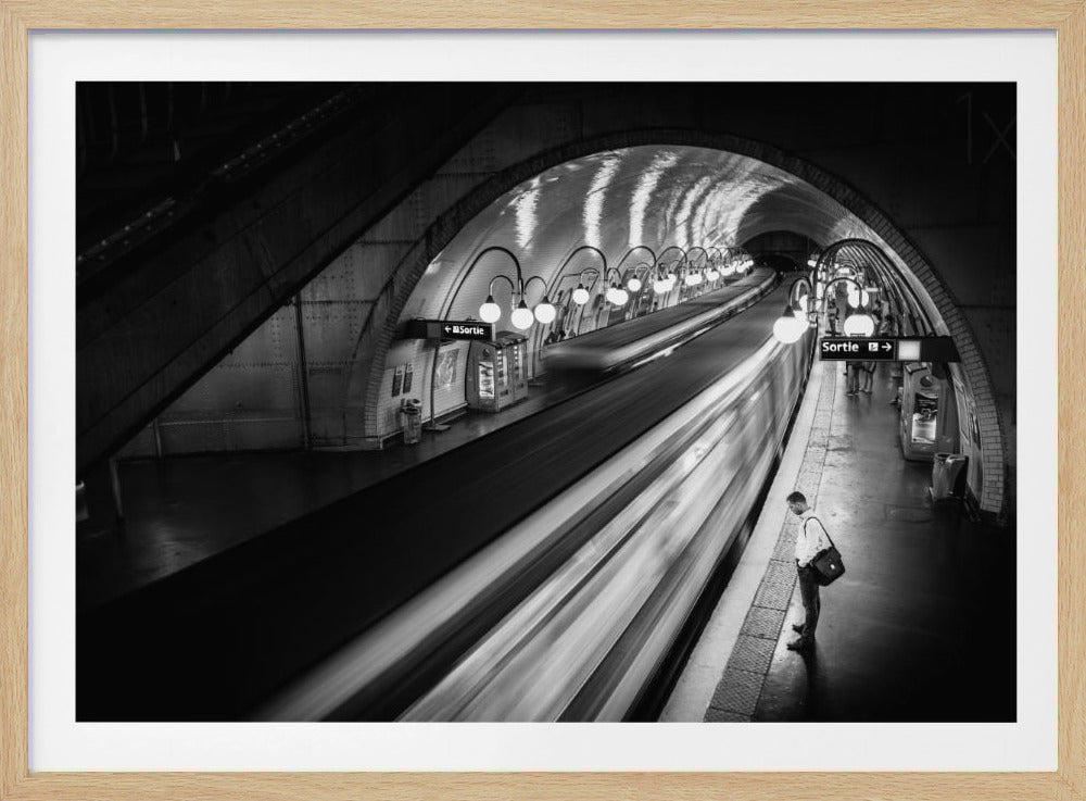 Paris Metro - Poster / Art Print