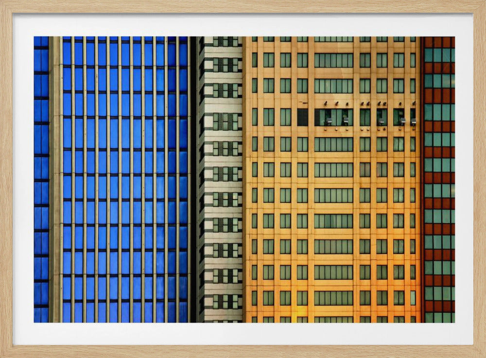 Windows on the City - Poster / Art Print