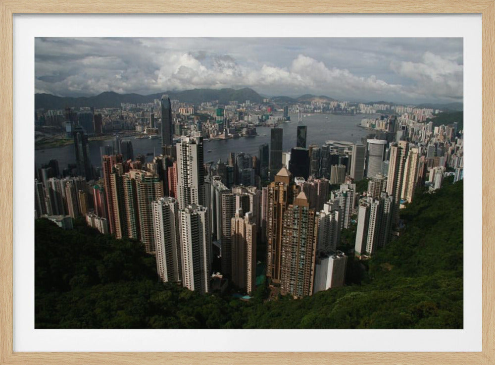 a view from the Peak - Poster / Art Print