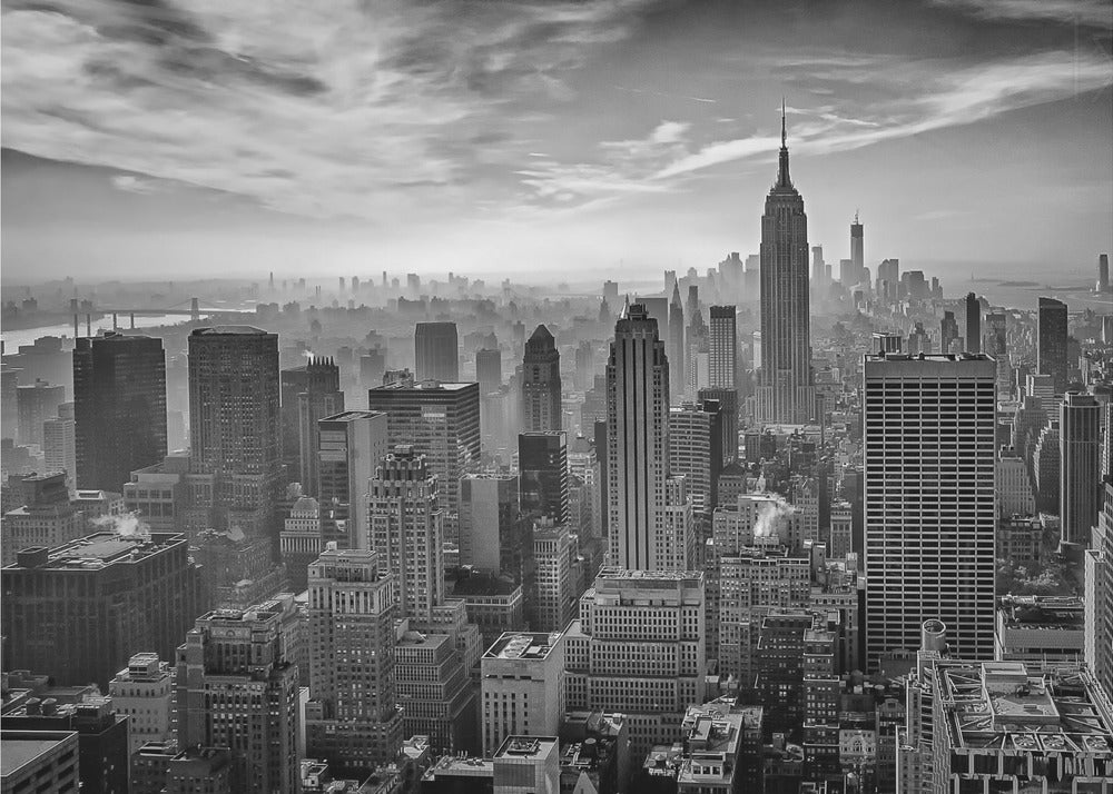 Hazy Gotham - Poster / Art Print