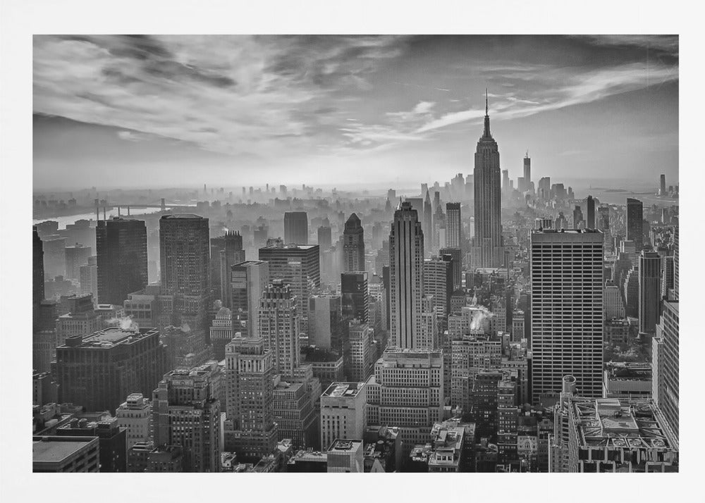 Hazy Gotham - Poster / Art Print